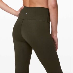 Lululemon High Rise Wunder Under Crop